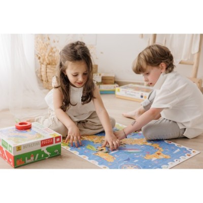 DETECTIVE PUZZLE 108 PCS LA MAPPA DELL'ITALIA